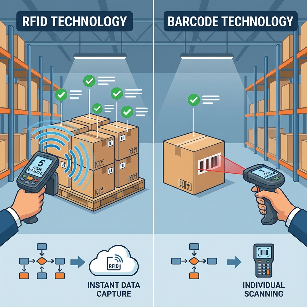 RFID vs Barcode